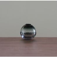 Small Smoke Float Hand Blown Glass Vase - Cleared Décor