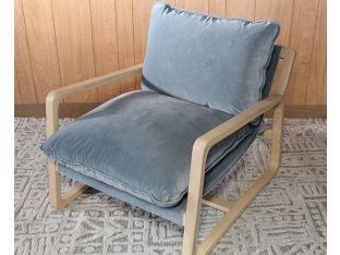 Slate Blue Arm Chair