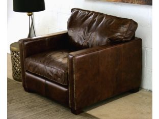 Larkin Club Chair in Cigar Leather