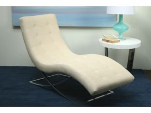 Modern Cream Chaise