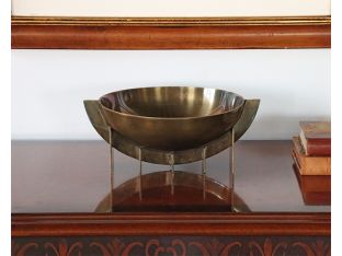 Brass Elevated Bowl - Cleared