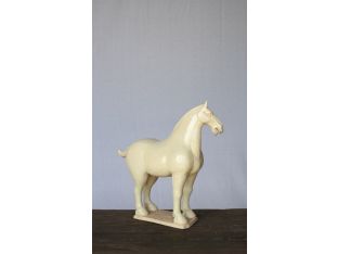 Small White Tang Horse