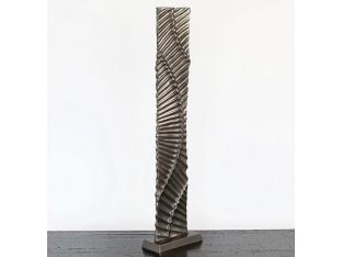 Abstract Metal Floor Sculpture - Cleared Décor