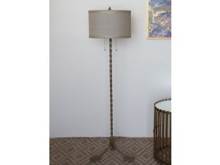 Twined Iron Floor Lamp