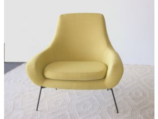 Randolph Lounge Chair In Celery