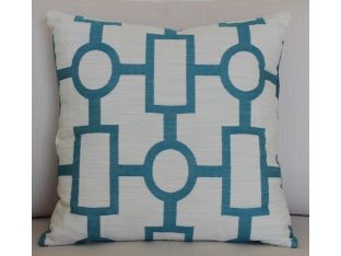 Blue Link Pillow