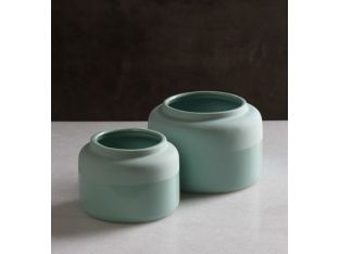 Set of 2 Clarion Vases