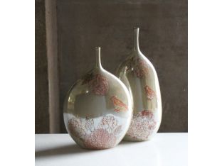 Set of 2 Ojee Narrow Vases