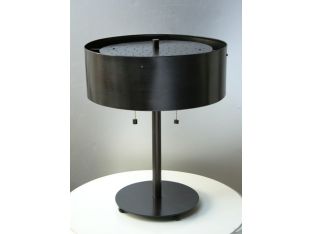 English Bronze Iron Table Lamp