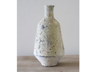 Distressed Earthenware Argos Bottleneck Vase
