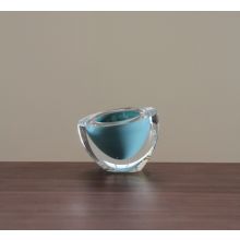 Small Catch Blue Hand Blown Glass Bowl - Cleared Décor