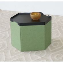 Coffee Table With Removable Tray In Avocado