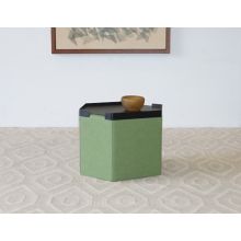 Coffee Table With Removable Tray In Avocado