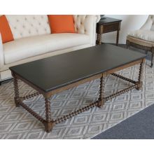 Spindle Oak Coffee Table