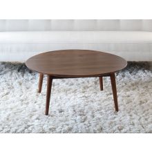 Vintage Round Danish Modern Coffee Table