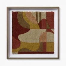 Abstract Textile 2 30W X 30H - Cleared Decor