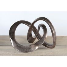 Bronze Infinity Sculpture - Cleared Décor