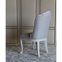 Oly Belle Side Chair in Antique White Finish