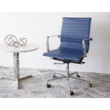 Eames Navy Rolling Desk Chair