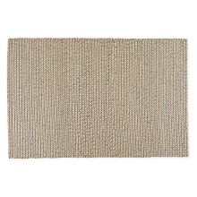 Cream and Gray Knotted Rug 8' x 10'