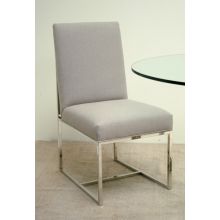 Mitchell Gold Gage Low Dining Chair in Ayers Dove