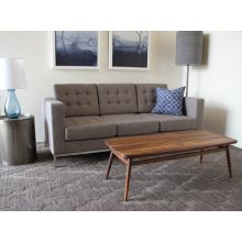Drake Sofa with Stainless Steel Legs